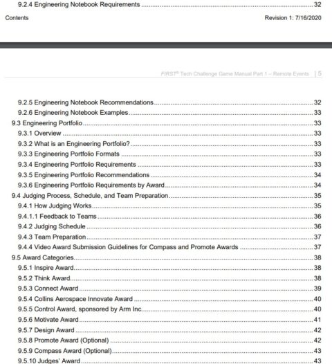 What Judge’s Want – FTC Engineering Portfolio | TCCHS "next"